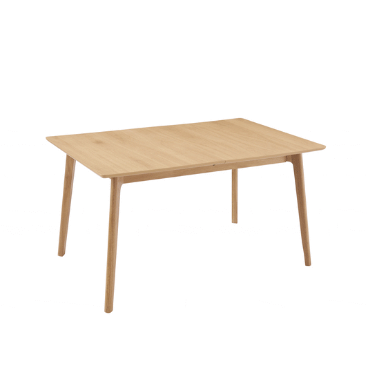 Heidi Oak 4-8 Seater Extendable Dining Table - Natural
