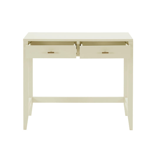 Poppy Dressing Table Console - Cream