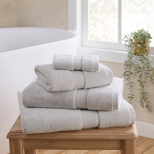 Rhodes Cotton Towel Collection - Dove Grey