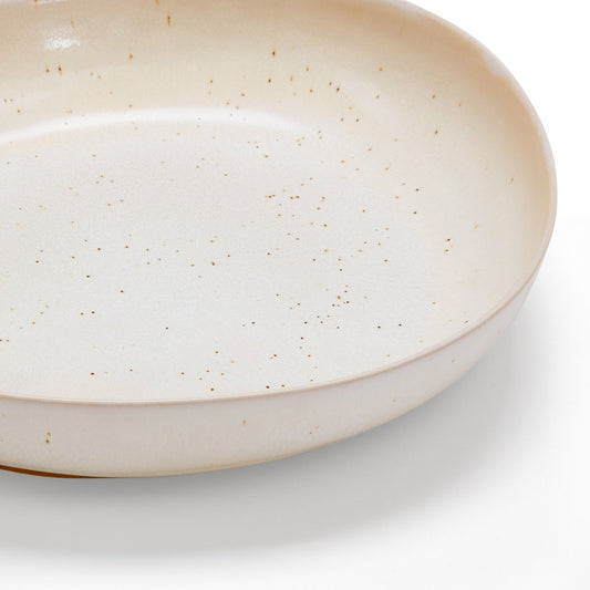 Alfredo Speckled Stoneware Serving Bowl - DUSK
