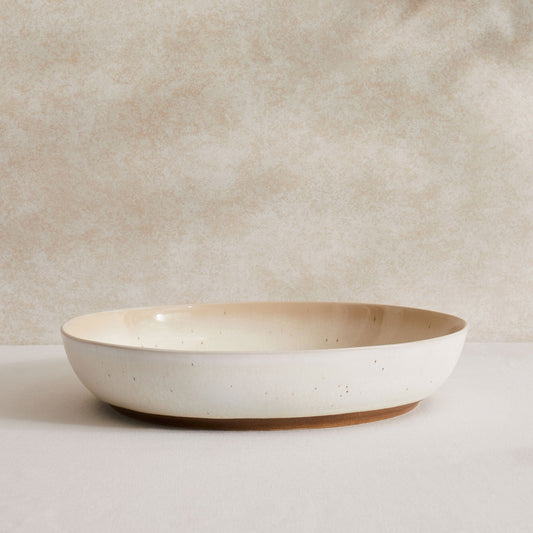Alfredo Speckled Stoneware Serving Bowl - DUSK