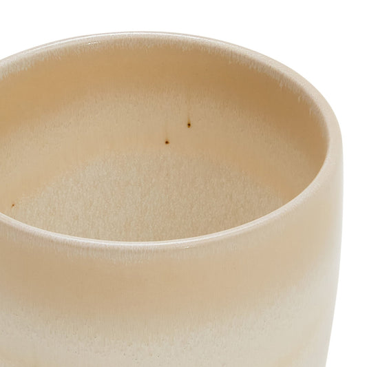 Alfredo Speckled Stoneware Set of Handleless Coffee Mugs - DUSK