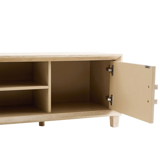 Amaya Ash Tv Unit for TVs up to 65" - Light Wood - DUSK