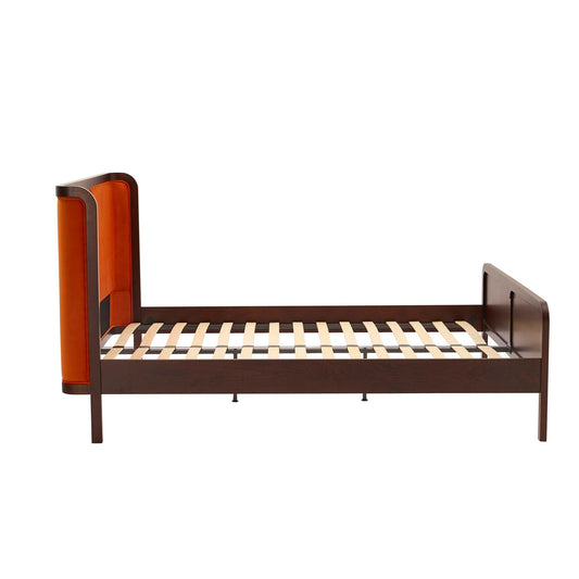 Amsterdam Bed Frame - Bright Orange - DUSK