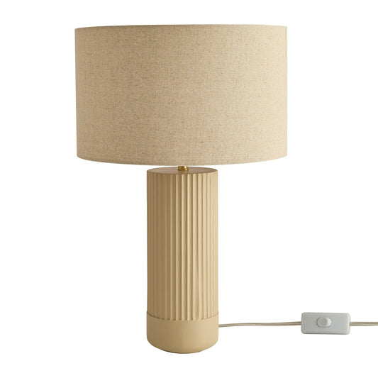 Ande Concrete Pillar Table Lamp - Natural - DUSK