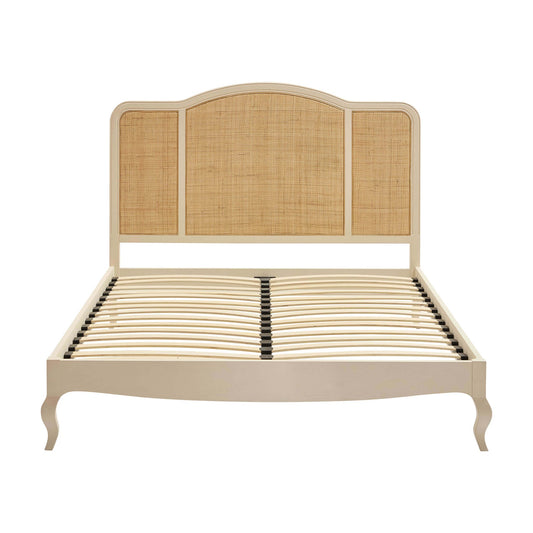 Annecy Curved Rattan Frame - Cream - DUSK