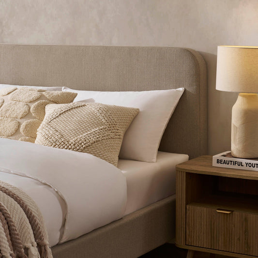 Ascot Bed Frame - Stone Grey - DUSK