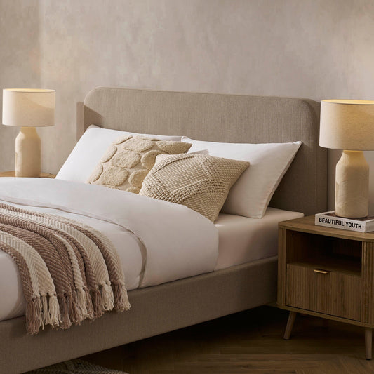 Ascot Bed Frame - Stone Grey - DUSK