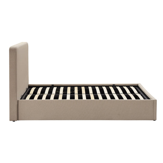 Ascot Ottoman Storage Bed - Oatmeal - DUSK