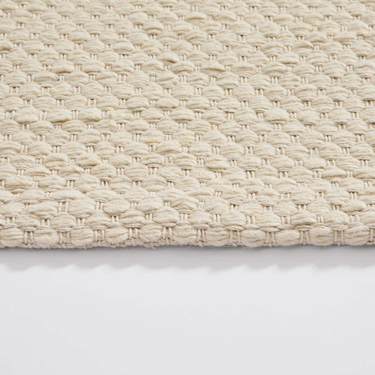 Benji Handwoven Loop Rug - Ivory - DUSK