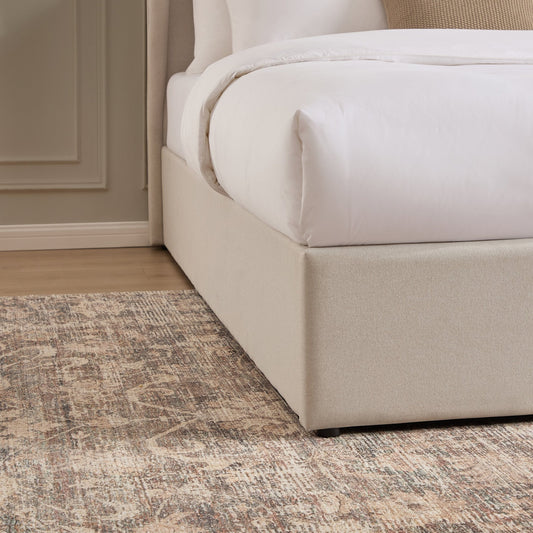 Berkeley Ottoman Storage Bed - Natural - DUSK