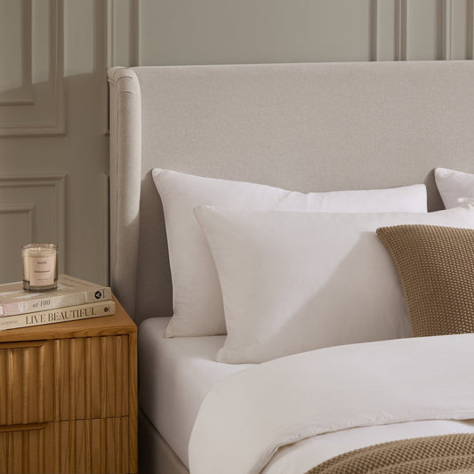 Berkeley Ottoman Storage Bed - Natural - DUSK