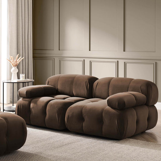 Bondi 2 Seater Sofa - Cappuccino - DUSK