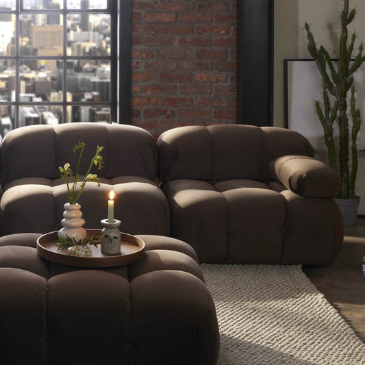 Bondi 2 Seater Sofa - Cappuccino - DUSK