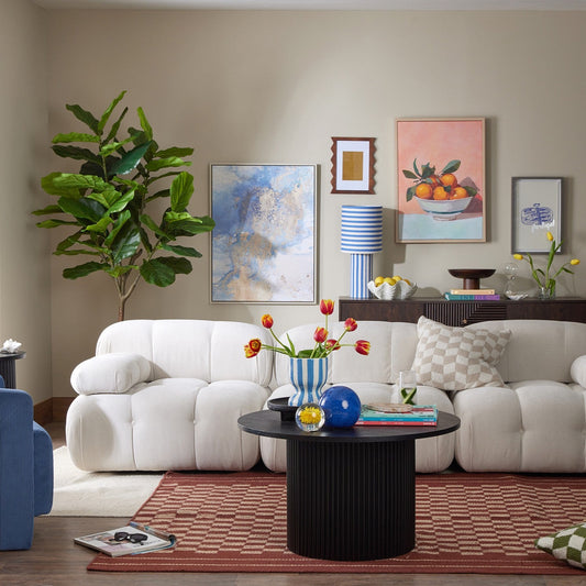 Bondi 2 Seater Sofa - Ivory - DUSK