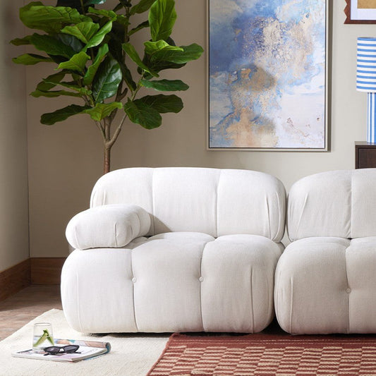 Bondi 2 Seater Sofa - Ivory - DUSK