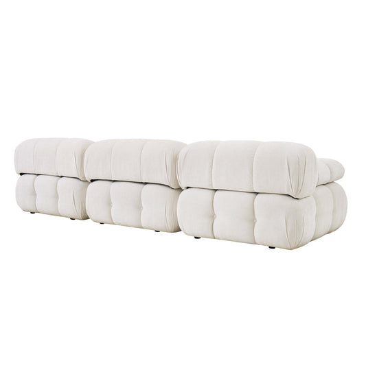 Bondi 3 Seater Sofa - Ivory - DUSK