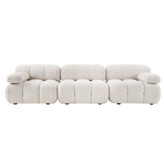 Bondi 3 Seater Sofa - Ivory - DUSK