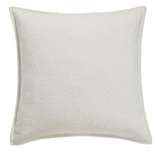Boucle Sofa Cushion Cover - White - DUSK