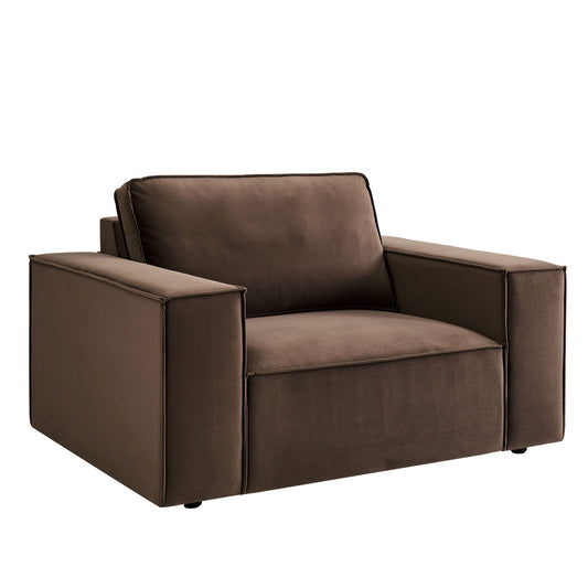 Brooklyn Loveseat - Cappuccino - DUSK