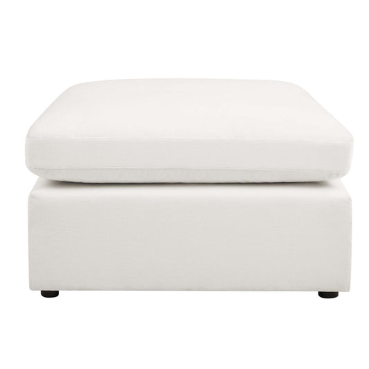 Cairo Feather Pouffe - Vanilla - DUSK