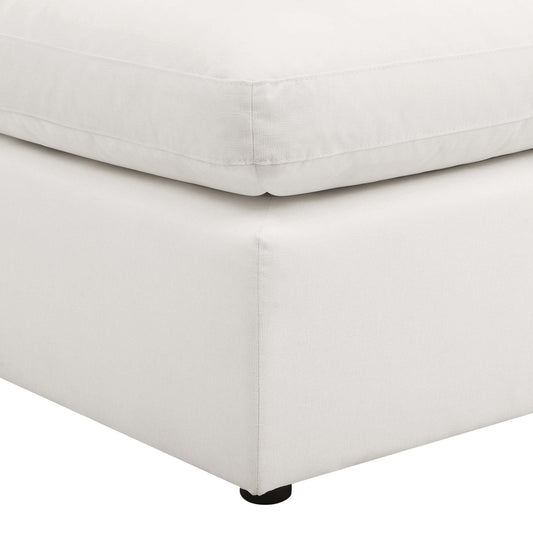 Cairo Feather Pouffe - Vanilla - DUSK