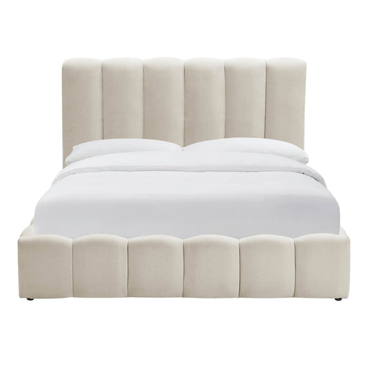 Cheshire Ottoman Storage Bed - Ivory - DUSK