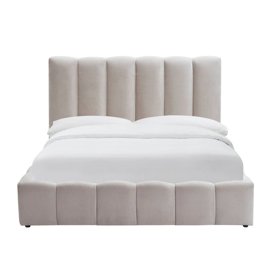 Cheshire Ottoman Storage Bed - Light Grey - DUSK