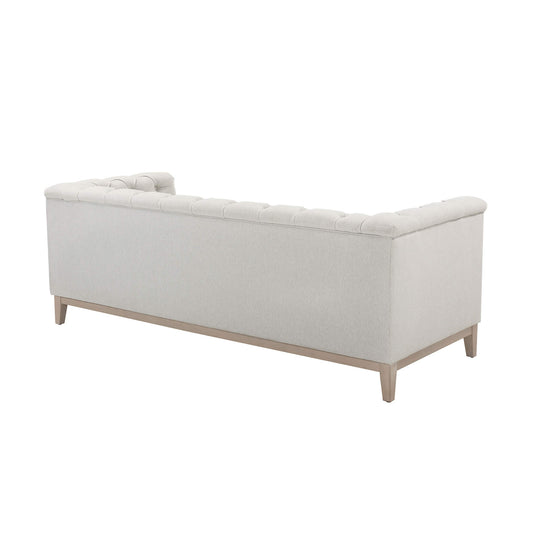 Chesterfield 3 Seater Sofa - Natural Stripe - DUSK