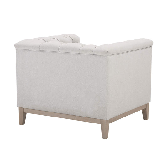 Chesterfield Armchair - Natural Stripe - DUSK