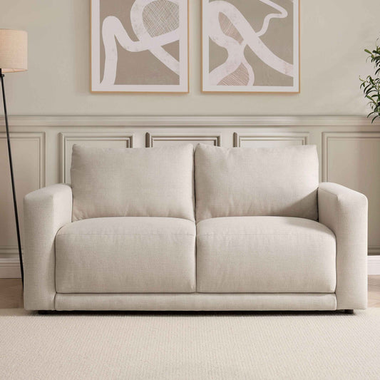 Chicago 2 Seater Sofa - Beige - DUSK