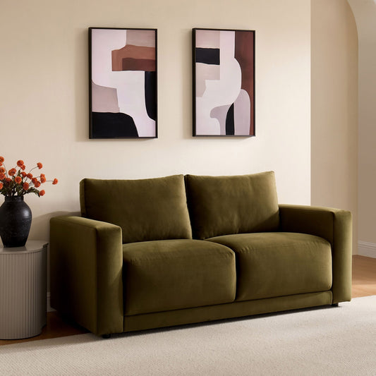 Chicago 2 Seater Sofa - Rich Green - DUSK