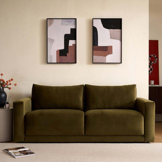 Chicago 3 Seater Sofa - Rich Green - DUSK