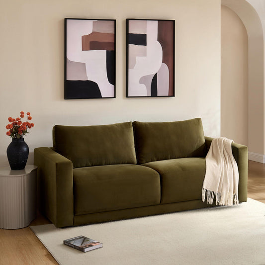 Chicago 3 Seater Sofa - Rich Green - DUSK