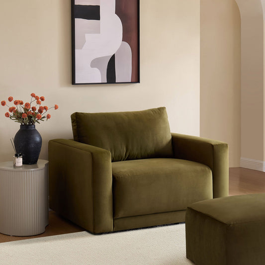 Chicago Loveseat - Rich Green - DUSK
