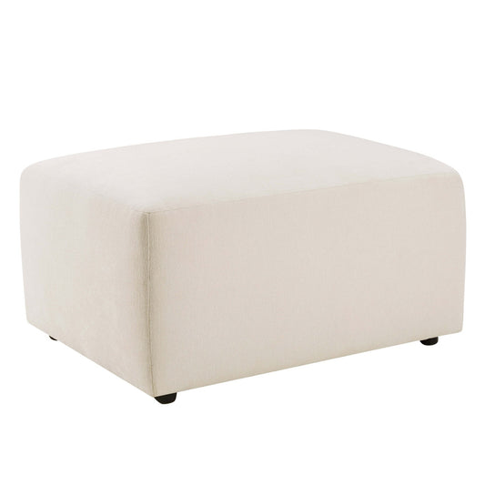 Chicago Pouffe - Chenille Ivory - DUSK