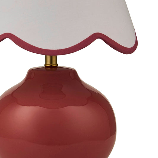 Cottagecore Table Lamp - Pink - DUSK