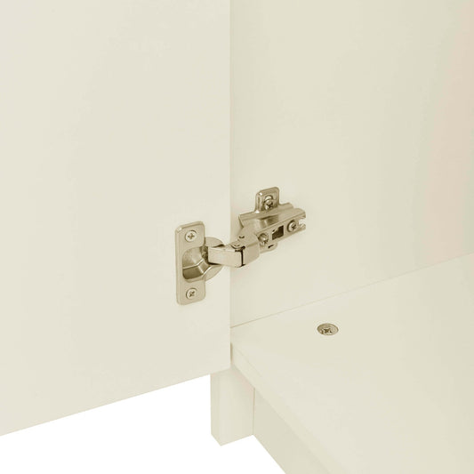 Darcey 3 Door Wardrobe - Cream - DUSK