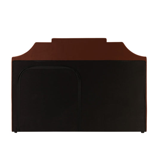 Delphi Ottoman Storage Bed - Terracotta - DUSK