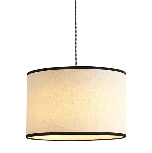 Dione Contrast Trim Easy - Fit Ceiling Light Shade - DUSK