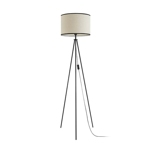 Dione Contrast Trim Tripod Floor Lamp - DUSK