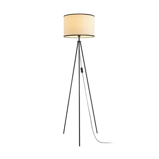 Dione Contrast Trim Tripod Floor Lamp - DUSK
