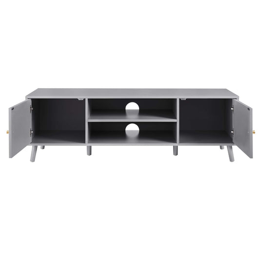 Dora TV Unit - Light Grey - DUSK