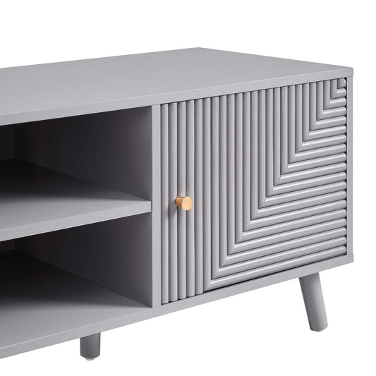 Dora TV Unit - Light Grey - DUSK