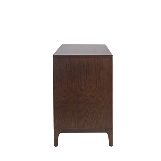 Elena 6 Drawer Chest - Walnut - DUSK