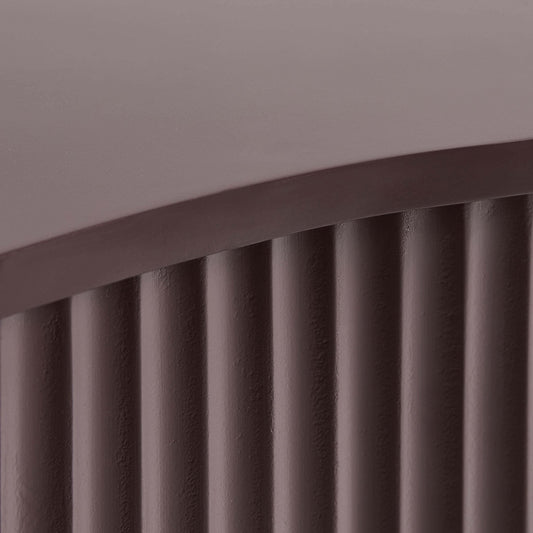 Evie Irregular Side Table - Chocolate - DUSK