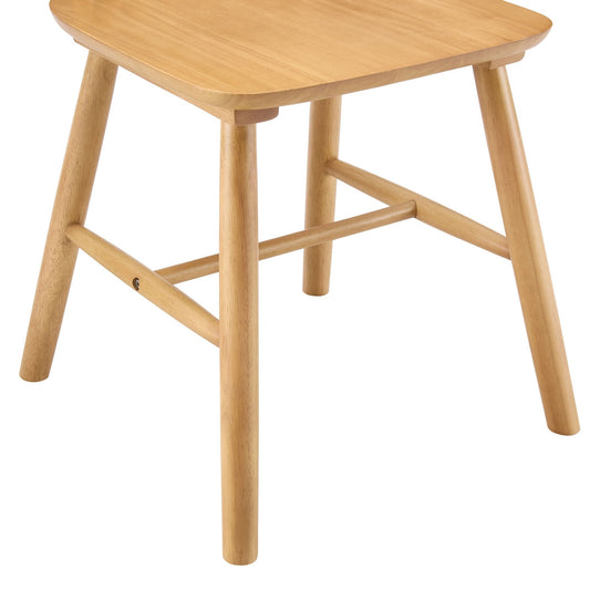 Harley Set of 2 Dining Chairs - Light Wood - DUSK