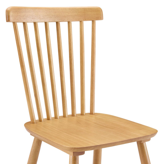 Harley Set of 2 Dining Chairs - Light Wood - DUSK