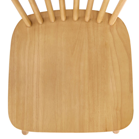 Harley Set of 2 Dining Chairs - Light Wood - DUSK