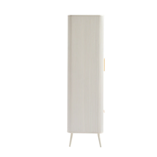 Hattie 2 Door Wardrobe - Warm White - DUSK